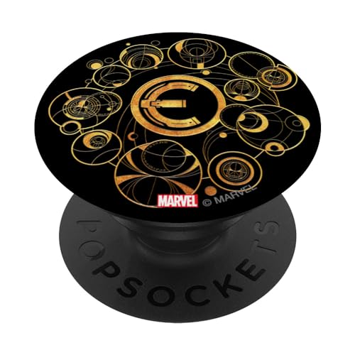 Marvel Eternals Geometric Golden Spheres PopSockets PopGrip Intercambiable