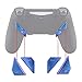Purple Blue Chameleon Glossy Replacement Redesigned Back Buttons K1 K2 K3 K4 Paddles for eXtremeRate PS4 Controller Dawn Remap Kit