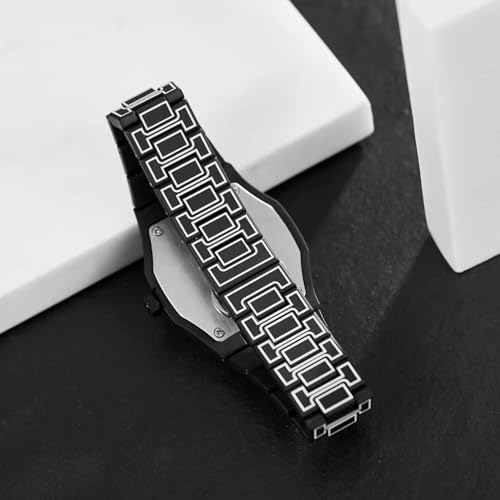 Image of WISEWALKER Men's Matte Analog Unisex Watch with Arabic Numerals Minimalist Wristwatch Stylish & Trending Fashion Watch