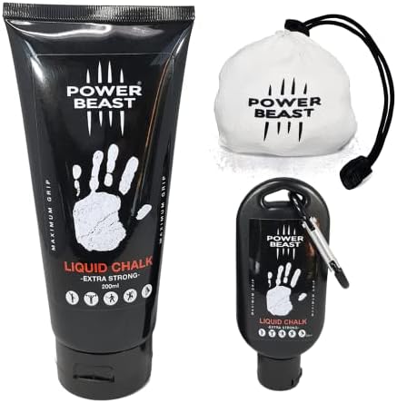 Pack Magnesio Líquido 200Ml + 50ML + 60Gr, Bola Tiza Magnesio Rel...