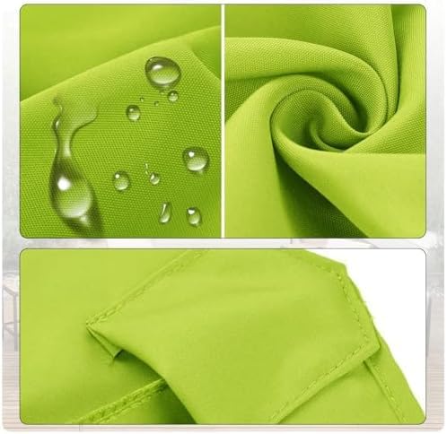 Telone parasole in tessuto di ricambio per ombrelloni da esterno, copertura impermeabile per ombrelloni da 2 m a 3 m, con 6/8 bracci, colore marrone, protezione dalle intemperie
