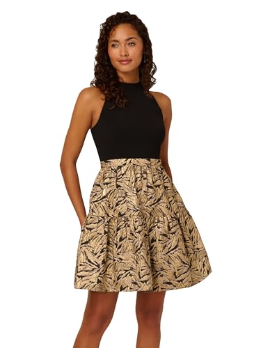 Adrianna Papell Women's Halter Party Dress