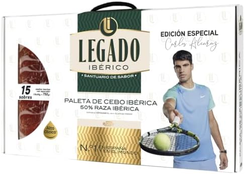 Elpozo maletín paleta de cebo ibérico medias lonchas 15x50g - Edi...