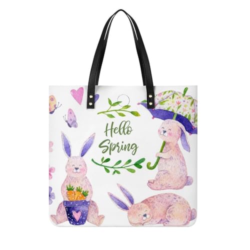 Tote bag lapin rose 39x39cm finis les sacs encombrants