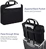 Taygeer Laptop Bag 15.6 Inch, Business Laptop Bags for Men Messenger Briefcase for Men Office Case 15 Inch Carry Case Computer Document Handbag for School, Work, Uni, Black #3