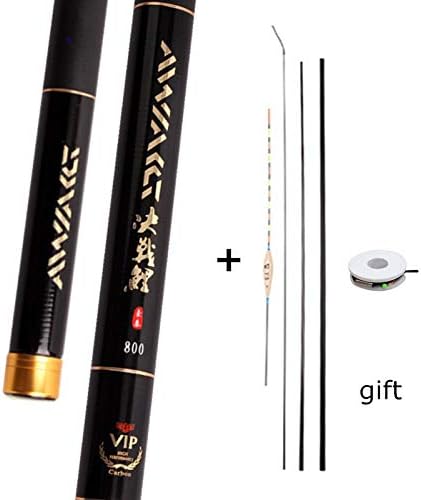 QAINKUN 釣り竿 エクストラロング 淡水伸縮釣り竿 カーボンファイバー超軽量ハードフィッシングポール 8m/9m/10m/11