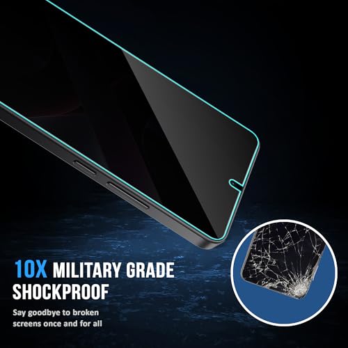 Image of ArmourPro Privacy Tempered Glass Screen Protector Compatible for Poco X7 Pro (6.67 Inch) with Edge-to-Edge Protector Coverage and Easy Installation kit (Pack of 2)