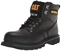 Caterpillar Men's Second Shift Steel Toe Work Boot, Black Full Grain, 13 M US