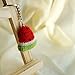 Handmade Crochet Cute Fruit Watermelon Keychain Key Ring Purse Pendant Backpack Charms