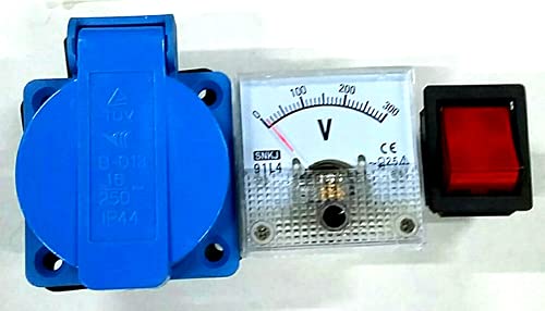  RIC.YAMATO - MOTOGENERATORE (94717) VOLTMETRO E PROTEZIONE P.2-3-4-5
