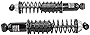 Monroe Shocks & Struts 58620 Shock Absorber and Coil Spring Assembly
