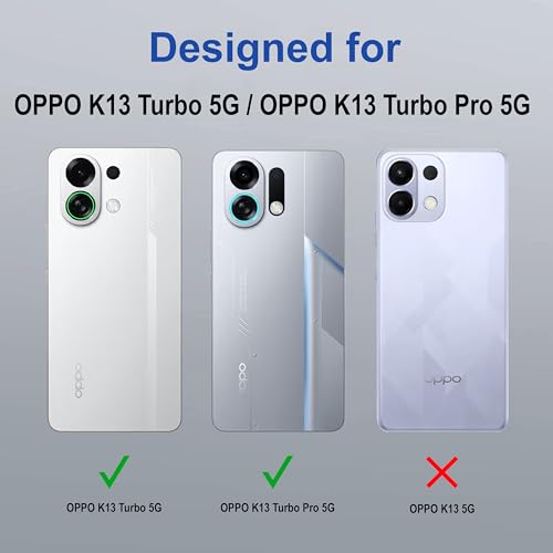 Image of Zapcase Back Case Cover for Oppo K13 Turbo 5G | Magnetic Case with Built-in Metal Ring | Supports MagSafe Charger, Wallet & Car Mount | Shockproof Hybrid PC + TPU | Blue