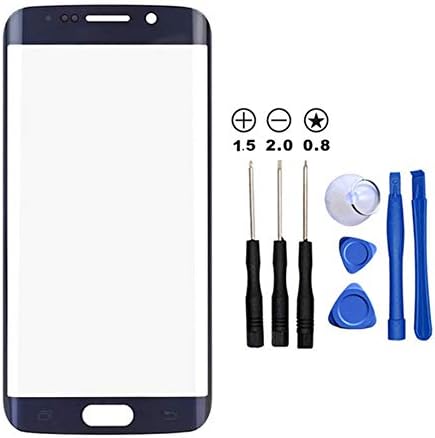Amazon Com Top Lens Replacement For Samsung Galaxy S6 Edge G9250 G925a F Fq I K L S T D Sc 04g 404sc 5 1inch Outer Glass Front Screen Cover Repair Parts Not Lcd Not