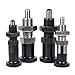 Plunger Pin, Index Bolts Indexing Plunger Spring Cylindrical Pin Positioning for Mechanical Fixtures and Equipment for Industrial Mechanical Use(MT309F,M5)