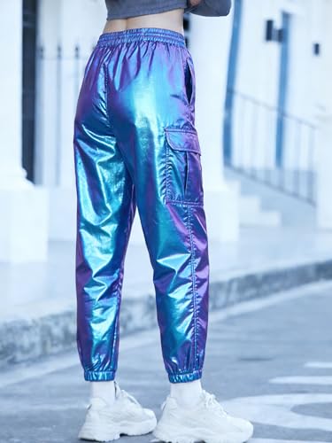 Image of SANGTREE Girls & Womens Drawstring Cargo Jogger Pants,3 Years - Women 3XL
