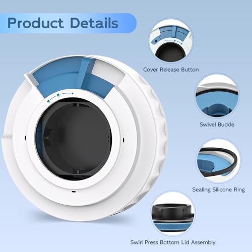Repuesto tapa dispensadora para Ninja Swirl NC700/NC701 miniatura 2