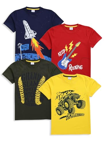 Image of Pure Cotton Summer Tshirts for Boys