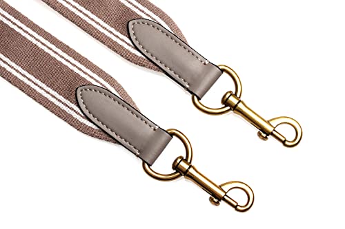 Image of Jiesinlov Bag Strap Replacement Crossbody Strap for Tote Bags Adjustable (Khaki)