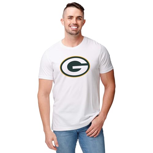 Image of FOCO Men's NFL Team Primary Logo Black Short Sleeve T-Shirt