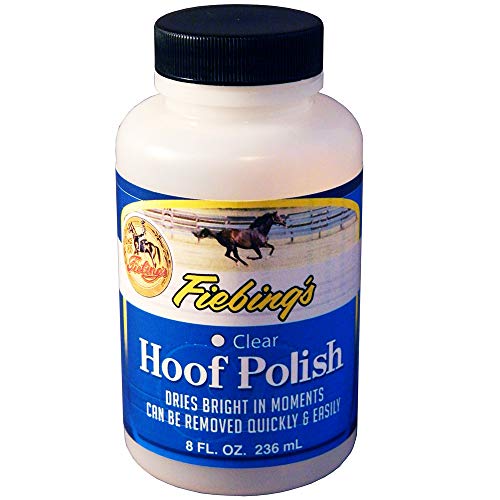 Fiebing's Hoof Polish Clear pour effacer visuellement les défauts du sabot