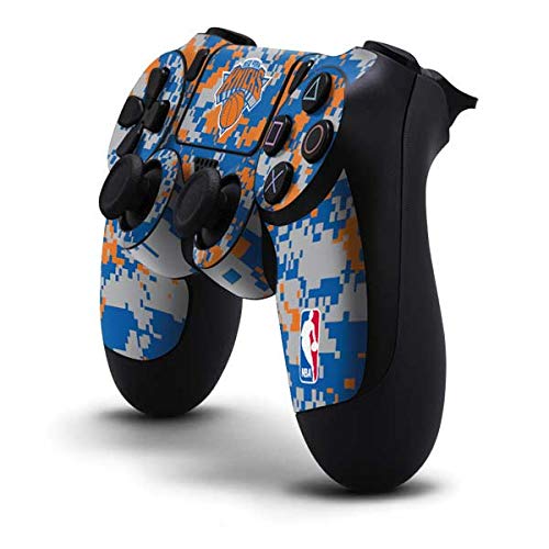 Skinit Decal Gaming Skin Compatible with PS4 Controller - Officially Licensed NBA New York Knicks Digi Camo Design