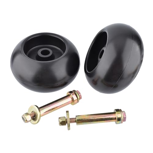 Roues de pont Exmark 103-4051 anti scalp de haute résistance pour carter de tonte