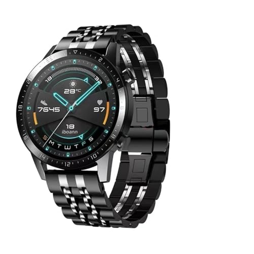 Bracelet de Montre en Acier Inoxydable 22mm Watch 4 GT2 3 Pro 46mm Samsung