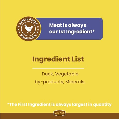 Image of Barkbutler x Dogfest Meat Sticks Duck, Dog Treat 45g| Protein Packed, Made with Natural Ingredients | 0% Artificial Flavours, Colours or Preservatives | Select Grade, for All Adult Breeds