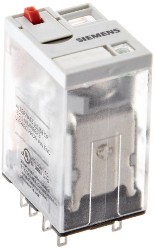 Relais de prise bifurqué 230VAC 4PDT indicateur LED et bouton pousser pour tester