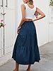 HUSKARY Long Maxi Skirts for Women Trendy Summer S... #4