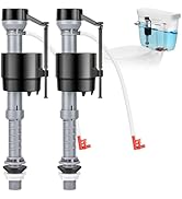 Houpeoro Universal Toilet Flusher Replacement Kit, Toilet Fill Valve Replacement Kit, Toilet Part...