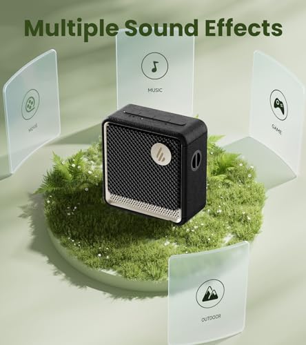 Edifier ES20 Portable Bluetooth Speaker, IP67, Ambient Light, Black - image 7