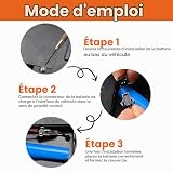 Funver 2 câbles de charge USB pour batterie LiPo 3,7 V photo 3
