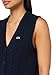 Lacoste Women's Sleeveless Cashmere Cardigan, Navy Blue, 34