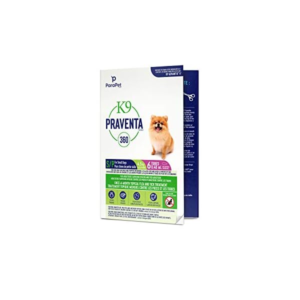 Parapet K9 Praventa 360 for Small Dogs, 6 Tubes Parapet K9 Praventa 360 for Small Dogs, 6 Tubes