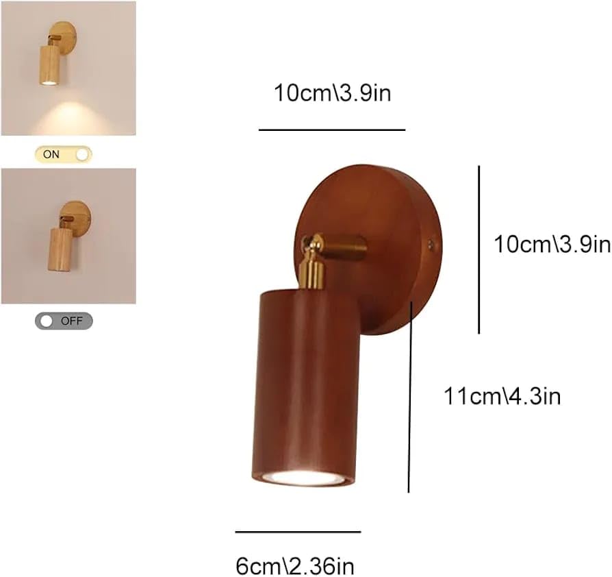 Image of Glowave 10W Modern LED Wall /Ceiling Spot Light with Adjustable Head - Warm White (Rose Gold /Copper)