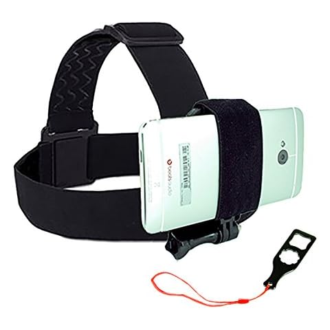 Action Mount Universal Smartphone Mount, Black, Adjustable, Compatible with GoPro Cameras and iPhones Cover