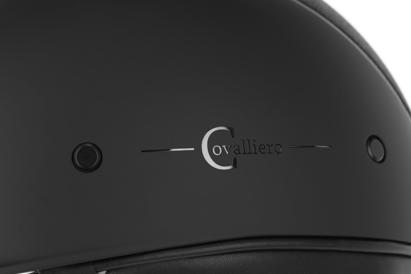 Covalliero Reithelm Eclipse schwarz matt mit Glitzer