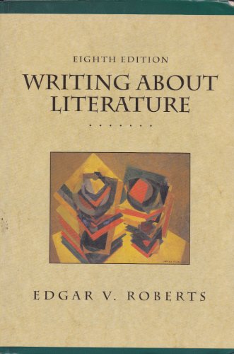 Writing About Literature 0130975850 Book Cover