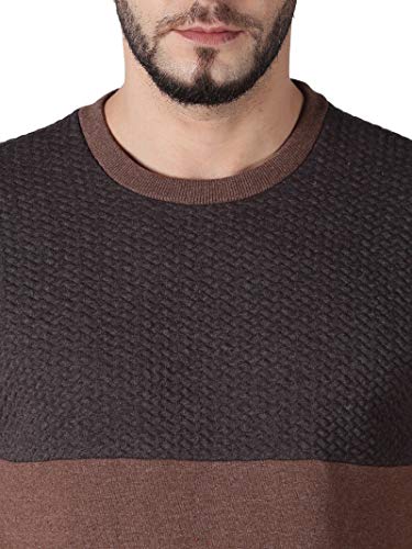 Image of URGEAR Full Sleeve Self Design Men Sweatshirt