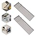 28'' x 8'' Concrete Knee Boards Slider Knee Boards,Kneeler Board Stainless Steel Kneeboards,Concrete Board Slider Tools,Pair Moving Sliders for Cement & Concrete Finishing