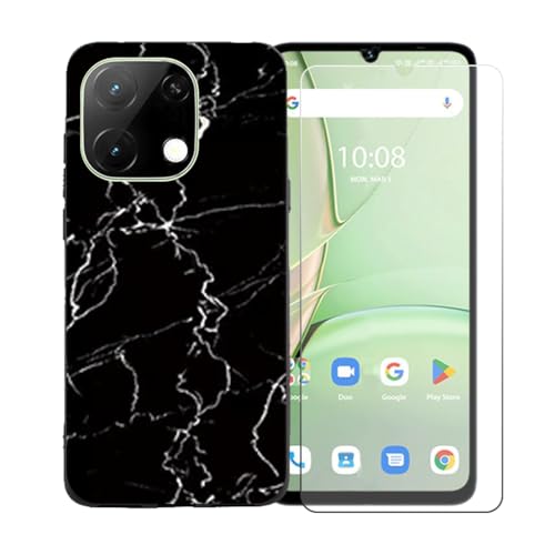 pGYDQQKJP[X Umidigi G9A + KXXN[یtB Aȃ\tgVRP[XیTPUJo[̃P[XJo[ p Umidigi G9A (6.75") - LLM9