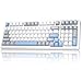 AULA F99 Mechanical Gaming Keyboard-Silent Version,BT5.0/2.4GHz/USB-C Hot Swappable Custom Keyboards,Gasket Structure,Software,8000mAh,... Wireless Keyboard for PC/Tablet (Whiteblue)