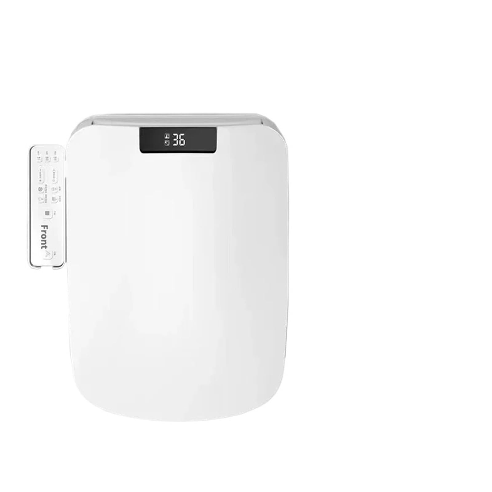 Dxpsxjl Model 2 Auto Open Automatic, Heating, Clean Dry, Electronic Bidet-, Toilet-, Seat-, Lid-, Square-, Adjustable, Lightweight, Durable, Portable, User-Friendly, Compact, Smart, Open