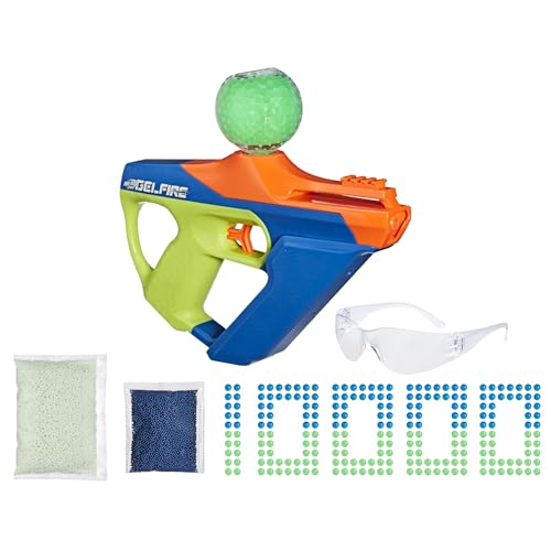 Nerf Pro Gelfire Nightfall Uproar Full Auto Blaster, 150 FPS, 10,000 Rounds, Glow in The Dark Blaster, Eyewear, Age 14+ (Amazon Exclusive)