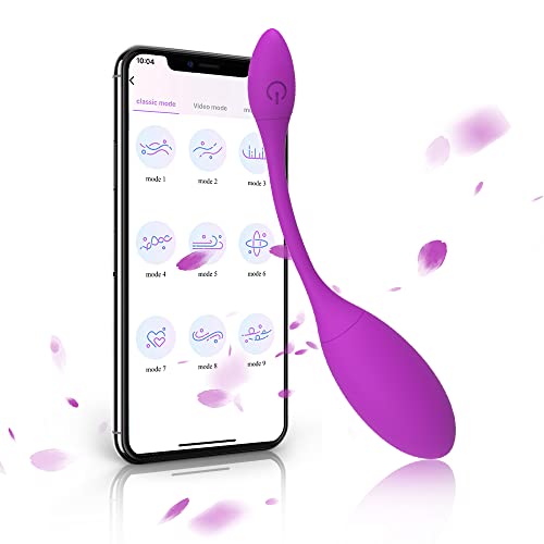 SheLins Exercise Trainer with App, 9 Modes Floor Muscle Massage Ball 