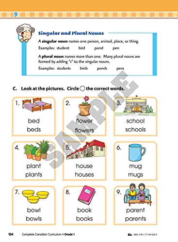 Complete Canadian Curriculum 1 (Revised & Updated): A Grade 1 integrated workbook covering Math, English, Social Studies, and Science - Image 6