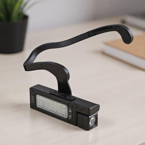 Linterna frontal de senderismo LED recargable para camping y lectura 3