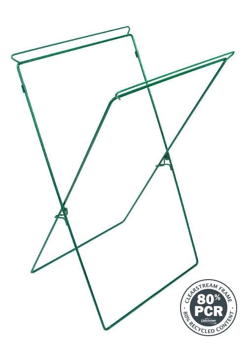 Zero Waste Event Trash and Recycling System | Portable Plastic Bottles Recycling | Great for Events, Festivals, Schools - Green