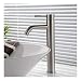 Produktbild EWQG-Pfanne 304 Edelstahl Becken Wasserhahn, Über Dem Thekenbecken Badezimmer Erhöhte Einlochhahn